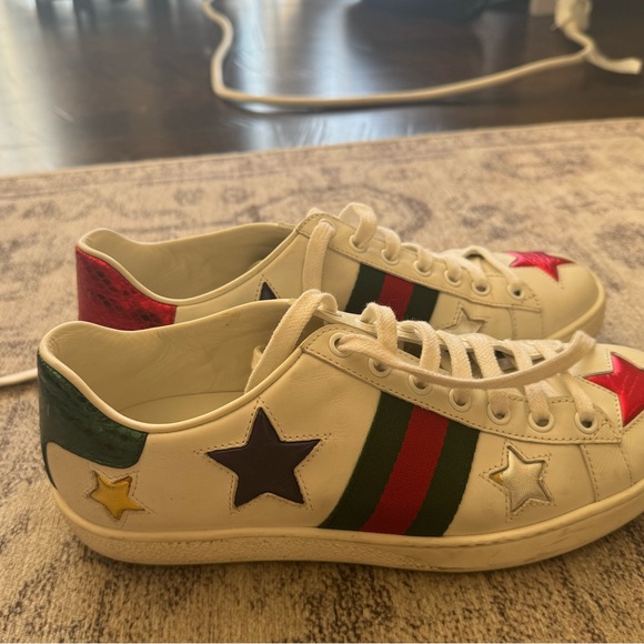 Gucci Ace Star Sneaker - Picture 5 of 9